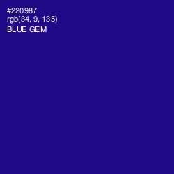 #220987 - Blue Gem Color Image